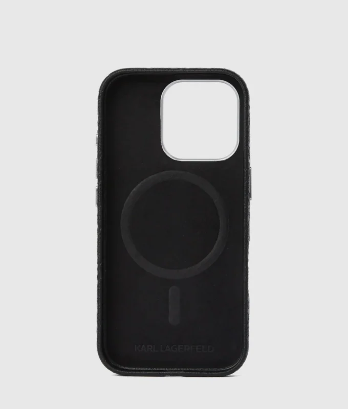 Custodia per iPhone 16 Pro Max con logo su tutta la superficie Custodia per iPhone 16 Pro Max con logo su tutta la superficie