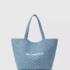 Esclusiva shopper in denim Monogram