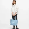 Esclusiva shopper in denim Monogram