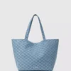 Esclusiva shopper in denim Monogram