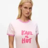 Esclusiva T-shirt “Karl is hot”