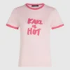 Esclusiva T-shirt “Karl is hot”