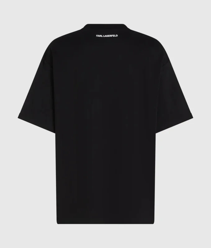 Esclusiva T-shirt morbida “Karl told me”