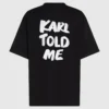 Esclusiva T-shirt morbida “Karl told me” Esclusiva T-shirt morbida “Karl told me”