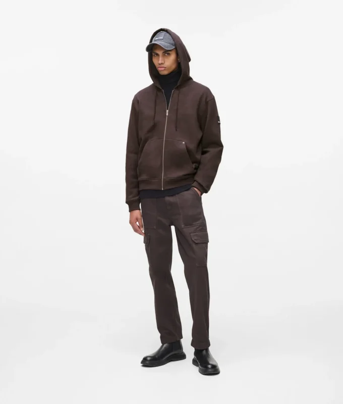 Felpa con cappuccio e zip Felpa con cappuccio e zip