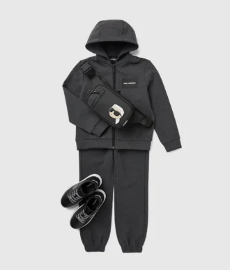 Felpa con cappuccio e zip Ikon da bambino