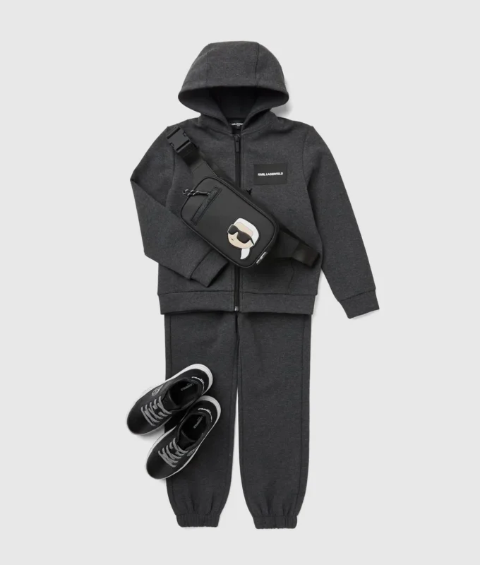 Felpa con cappuccio e zip Ikon da bambino Felpa con cappuccio e zip Ikon da bambino
