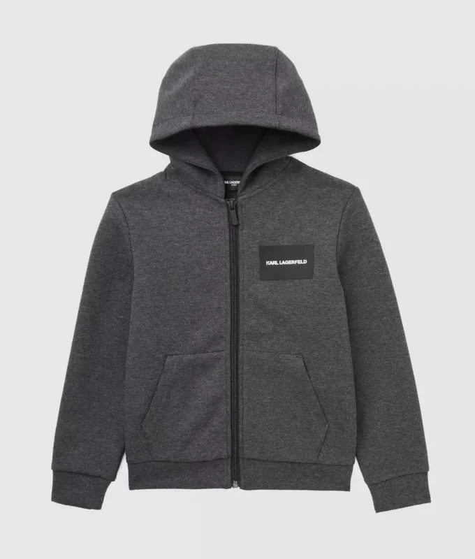 Felpa con cappuccio e zip Ikon da bambino Felpa con cappuccio e zip Ikon da bambino