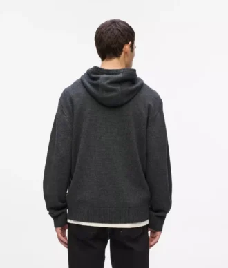 Felpa con cappuccio in maglia Kameo