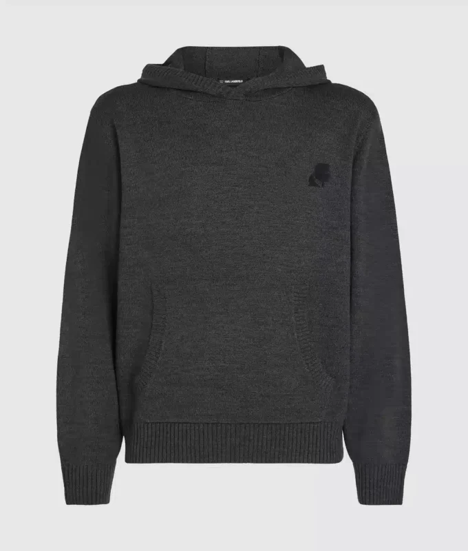 Felpa con cappuccio in maglia Kameo Felpa con cappuccio in maglia Kameo