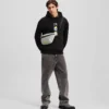 FELPA CON CAPPUCCIO KARL PRINT FELPA CON CAPPUCCIO KARL PRINT