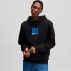 FELPA CON CAPPUCCIO KLJ BOX LOGO FELPA CON CAPPUCCIO KLJ BOX LOGO