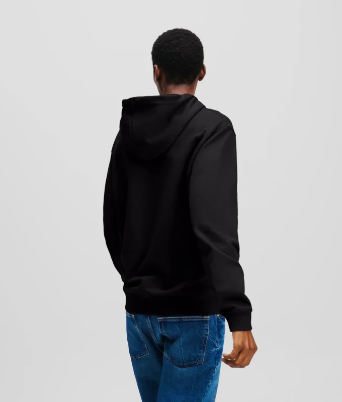 FELPA CON CAPPUCCIO KLJ BOX LOGO FELPA CON CAPPUCCIO KLJ BOX LOGO