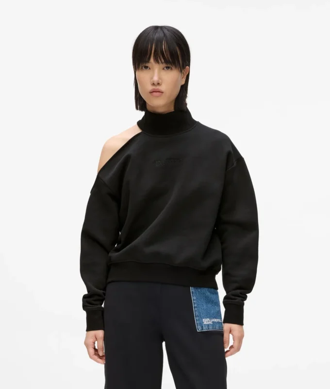 Felpa con cut-out Felpa con cut-out