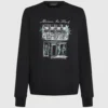 Felpa con disegno di Parigi Felpa con disegno di Parigi