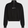Felpa con mezza zip Felpa con mezza zip