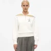 Felpa con mezza zip Paris Sketch Felpa con mezza zip Paris Sketch