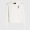 Felpa con mezza zip Paris Sketch Felpa con mezza zip Paris Sketch