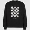 Felpa con monogramma grafico