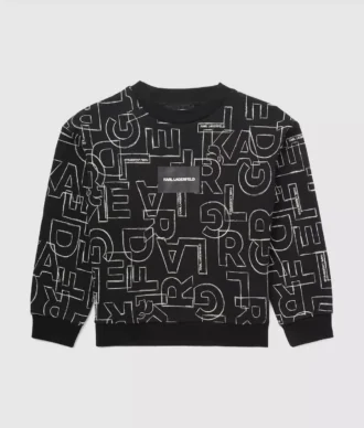 Felpa con stampa all-over da bambino