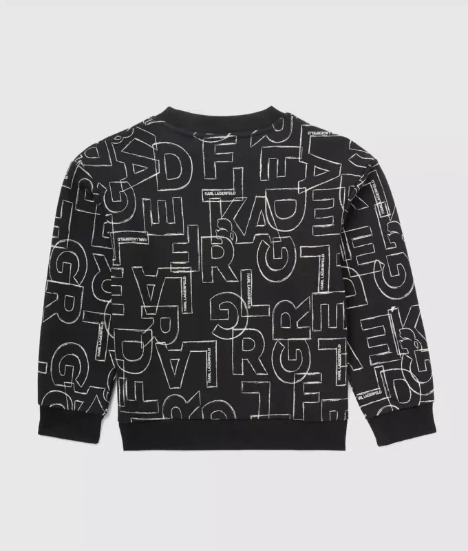 Felpa con stampa all-over da bambino Felpa con stampa all-over da bambino