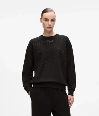 Felpa con strass Felpa con strass