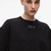 Felpa con strass