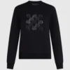 Felpa con strass Ikon Felpa con strass Ikon