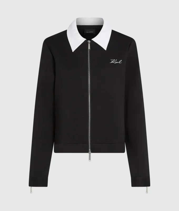 Felpa con zip Karl DNA