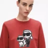 Felpa Ikon Karl e Choupette