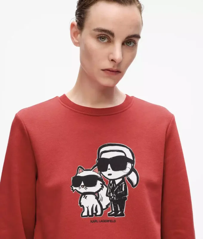 Felpa Ikon Karl e Choupette