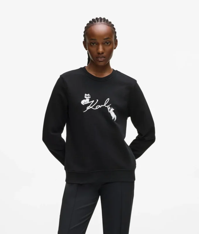 Felpa Ikon Signature Choupette