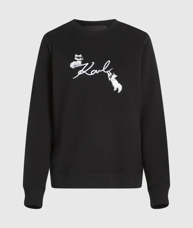 Felpa Ikon Signature Choupette