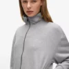 Felpa lounge con zip iconica