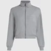 Felpa lounge con zip iconica