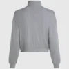 Felpa lounge con zip iconica