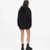 Felpa oversize con cappuccio Felpa oversize con cappuccio