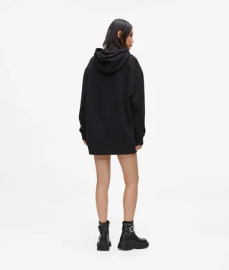 Felpa oversize con cappuccio