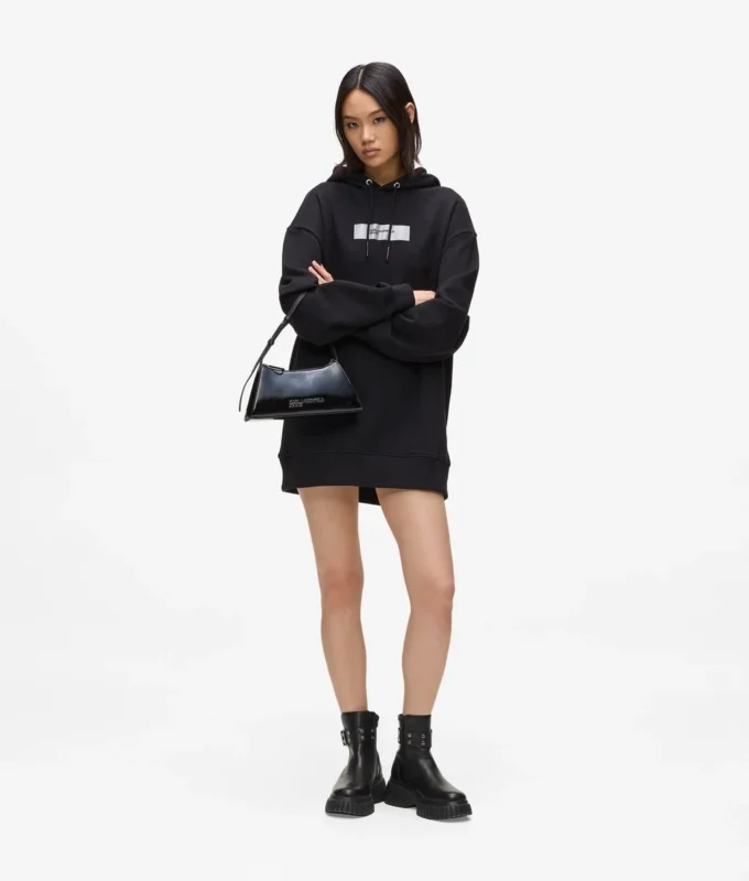 Felpa oversize con cappuccio Felpa oversize con cappuccio