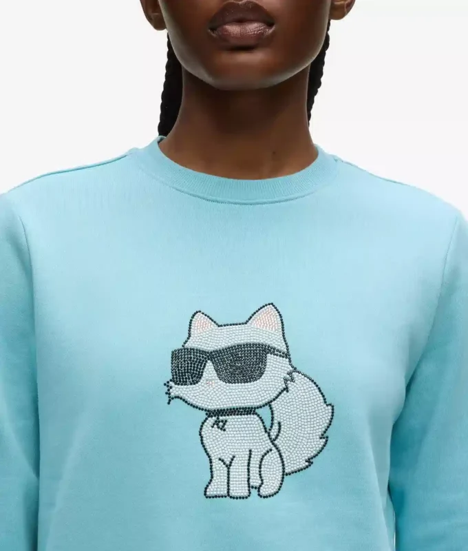 FELPA RHINESTONE IKON CHOUPETTE FELPA RHINESTONE IKON CHOUPETTE