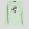 FELPA RHINESTONE IKON KARL & CHOUPETTE FELPA RHINESTONE IKON KARL & CHOUPETTE