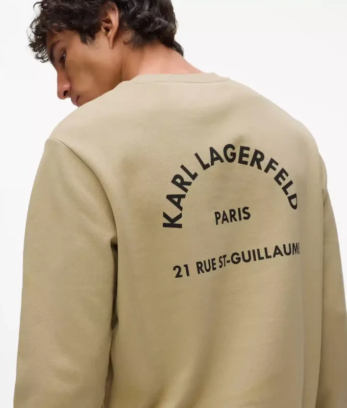 Felpa Rue St-Guillaume dalla vestibilità regolare