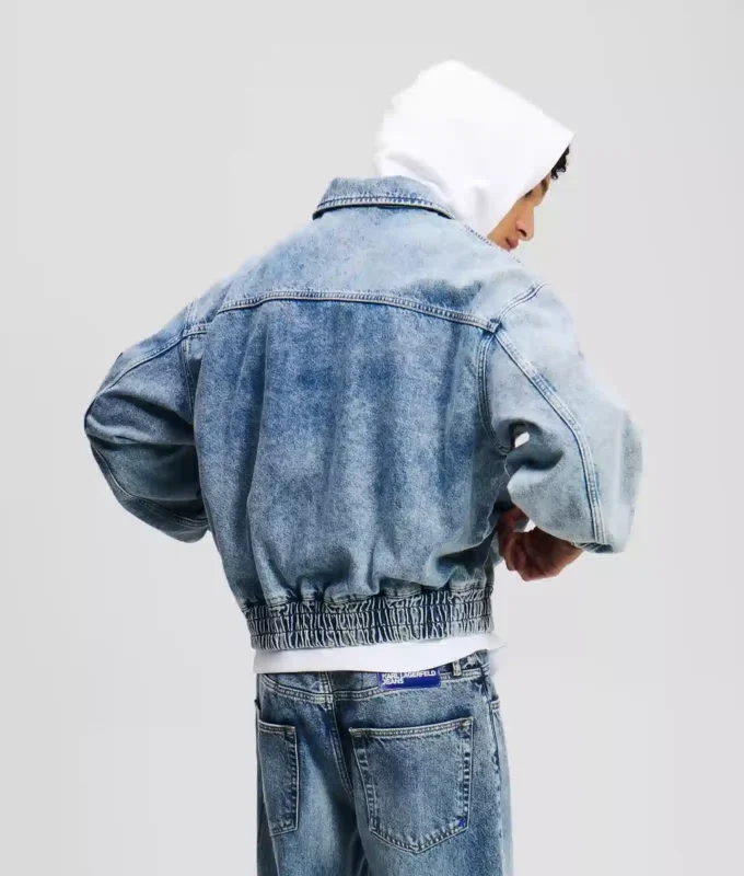 GIACCA BOMBER IN DENIM GIACCA BOMBER IN DENIM