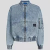 GIACCA BOMBER IN DENIM GIACCA BOMBER IN DENIM