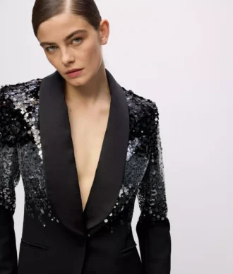 Giacca con paillettes KL Studio