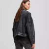 GIACCA DIAMIN IN DENIM CROPPATA OVERSIZE GIACCA DIAMIN IN DENIM CROPPATA OVERSIZE