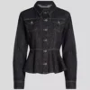 GIACCA IN DENIM CON CUCITURE A CONTRASTO GIACCA IN DENIM CON CUCITURE A CONTRASTO
