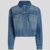 GIACCA IN DENIM CON FRANGE RELAXED