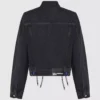 Giacca in denim con lacci