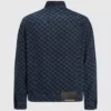 Giacca in denim con motivo Monogram all-over